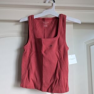 American Eagle Outfitters Women's Rust Tank Top